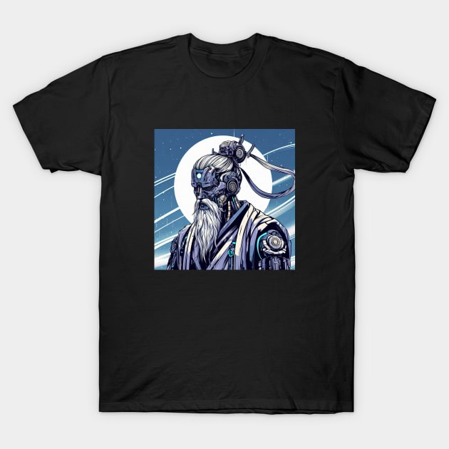 Cyber Monk T-Shirt by Cyber Prints